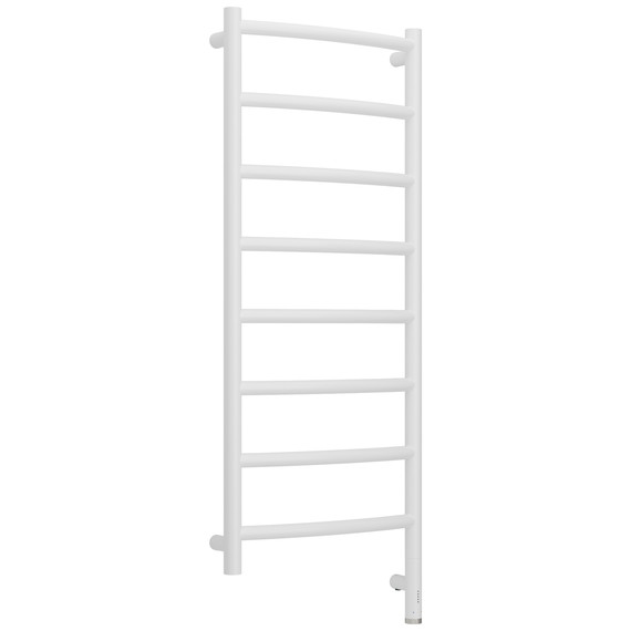 Полотенцесушитель электрический Сунержа Галант 3.1 П8 400x1120 мм 30-6001-1040 R, белый матовый - фото 