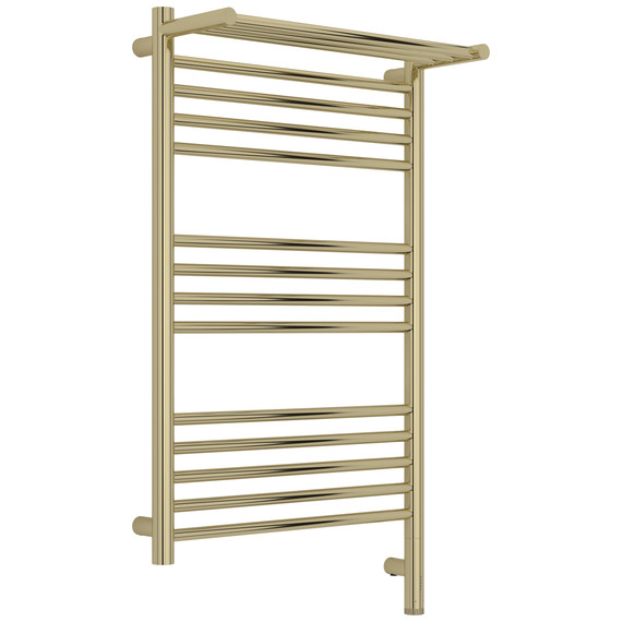 Полотенцесушитель электрический Сунержа Богема 3.1 с полкой П14 500x920 мм 020-6007-8050 R, шампань - фото 