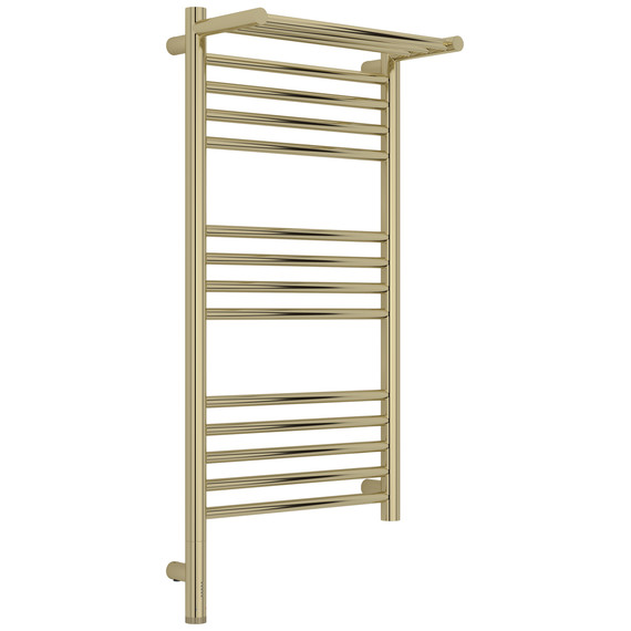 Полотенцесушитель электрический Сунержа Богема 3.1 с полкой П14 400x920 мм 020-6006-8040 L, шампань - фото 