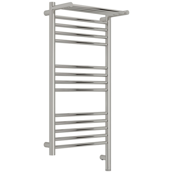 Полотенцесушитель электрический Сунержа Богема 3.1 с полкой П14 400x920 мм 00-6007-8040 R, хром - фото 