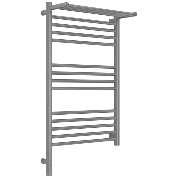 Полотенцесушитель электрический Сунержа Богема 3.1 с полкой П14 500x920 мм 071-6006-8050 L, сатин - фото 