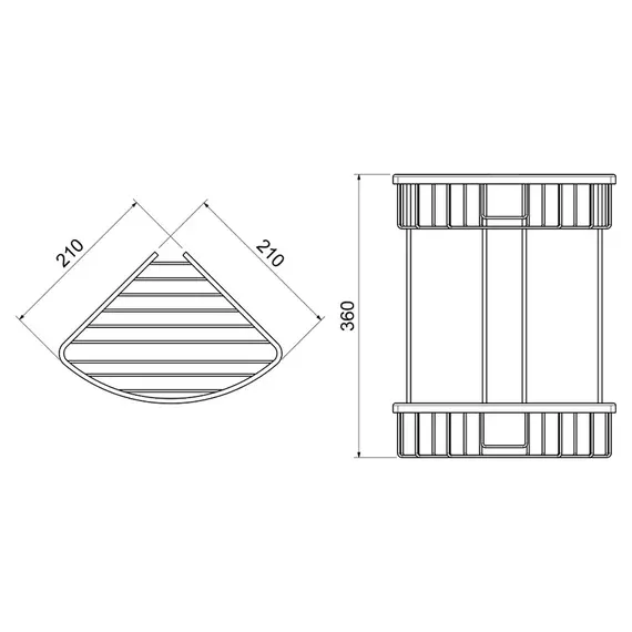 Полочка Timo Saona 13082/16, цвет белый матовый - фото 2