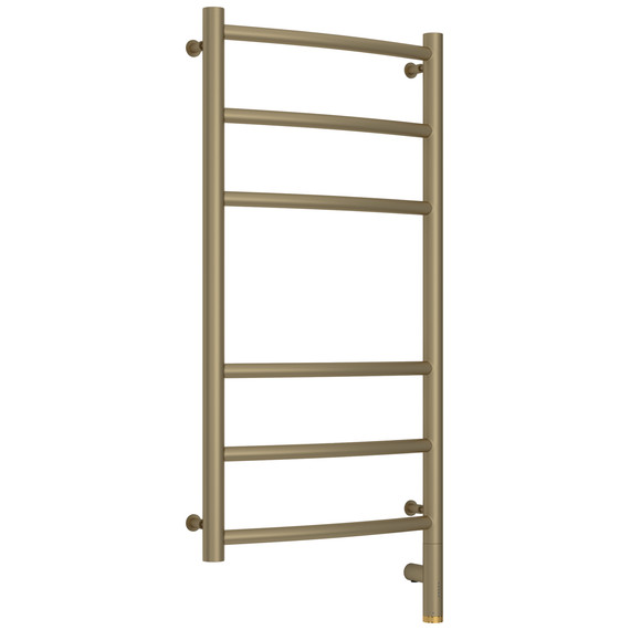 Полотенцесушитель электрический Сунержа Галант 3.0 П6 400x920 мм 032-5801-8040 R, золото матовое - фото 