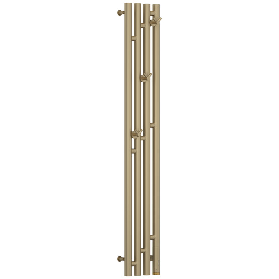 Полотенцесушитель электрический Сунержа Кантата 3.0 П4 150x1200 мм 032-5847-1216 R, золото матовое - фото 