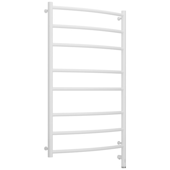 Полотенцесушитель электрический Сунержа Галант 3.0 П8 600x1120 мм 30-5801-1060 R, белый матовый - фото 