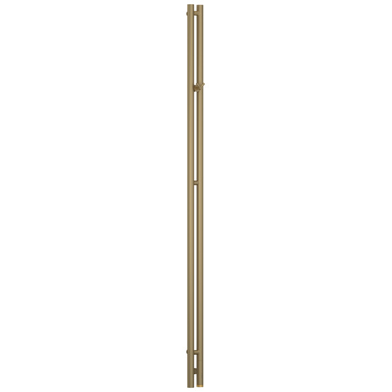 Полотенцесушитель электрический Сунержа Нюанс 3.0 П2 100x1800 мм 032-5843-1853 R, золото матовое - фото 