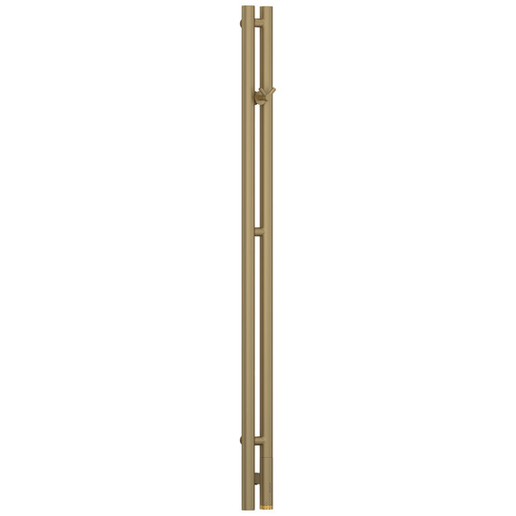 Полотенцесушитель электрический Сунержа Нюанс 3.0 П2 100x1200 мм 032-5843-1253 R, золото матовое - фото 