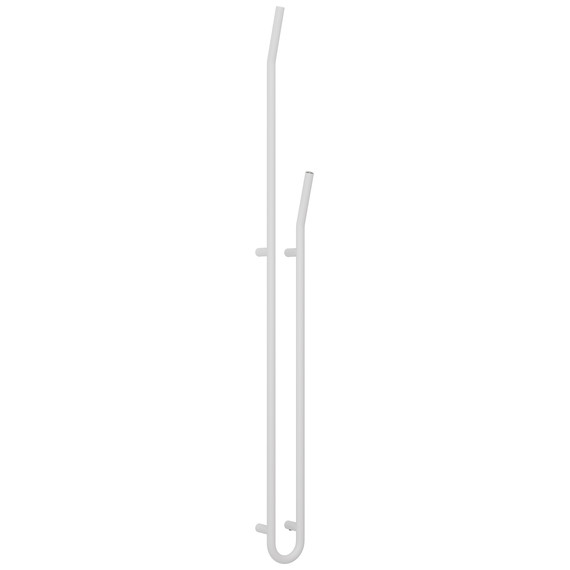 Полотенцесушитель электрический Сунержа Локон П2 100x1600 мм 30-0887-1612 R, белый матовый - фото 