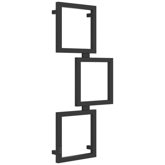 Полотенцесушитель электрический Сунержа Этюд П6 300x1050 мм 15-0846-1050 L, тёмный титан муар - фото 