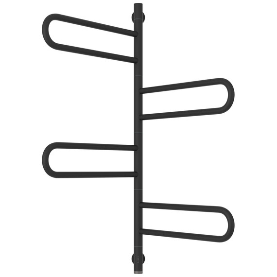 Полотенцесушитель электрический Сунержа Парео 4.0 П8 550x980 мм 15-0823-0978, тёмный титан муар - фото 