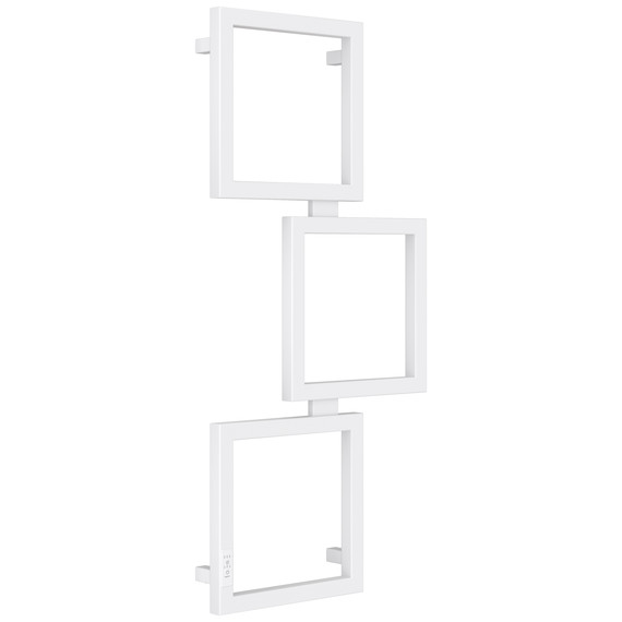 Полотенцесушитель электрический Сунержа Этюд П6 300x1050 мм 30-0846-1050 L, белый матовый - фото 