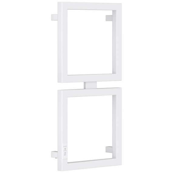 Полотенцесушитель электрический Сунержа Этюд П4 300x690 мм 30-0844-6030 L, белый матовый - фото 