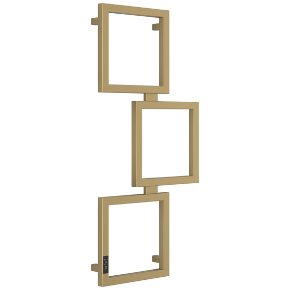 Полотенцесушитель электрический Сунержа Этюд П6 300x1050 мм 32-0846-1050 L, золотой шёлк - фото 