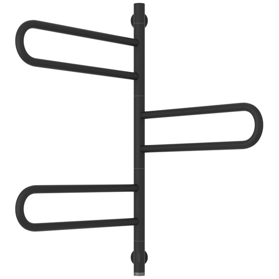 Полотенцесушитель электрический Сунержа Парео 4.0 П6 550x770 мм 15-0823-0773, тёмный титан муар - фото 