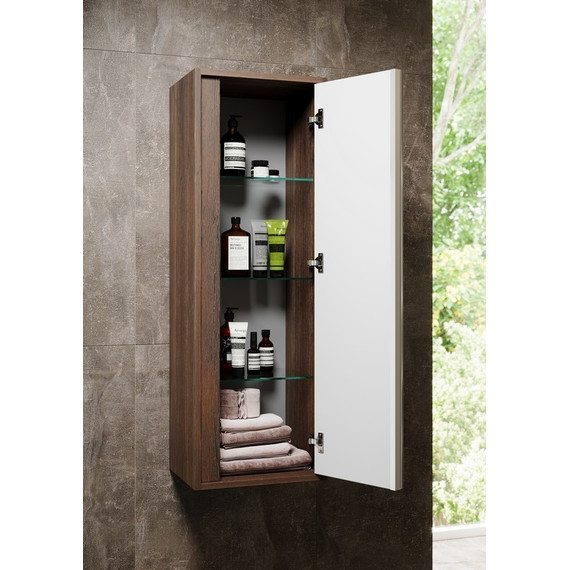 Пенал подвесной Aqwella Clarberg Evolution 40 см EV0504CD, белый/крафт - фото, картинка 5 Пенал подвесной Aqwella Clarberg Evolution 40 см EV0504CD, белый/крафт - фото 5