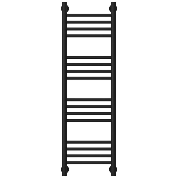 Полотенцесушитель водяной Сунержа Богема+ П16 300x1060 мм (прямая перемычка) 31-0220-1030, чёрный матовый - фото 2