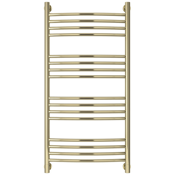 Полотенцесушитель водяной Сунержа Богема+ П16 500x1060 мм (выгнутая перемычка) 020-0221-1050, шампань - фото 2