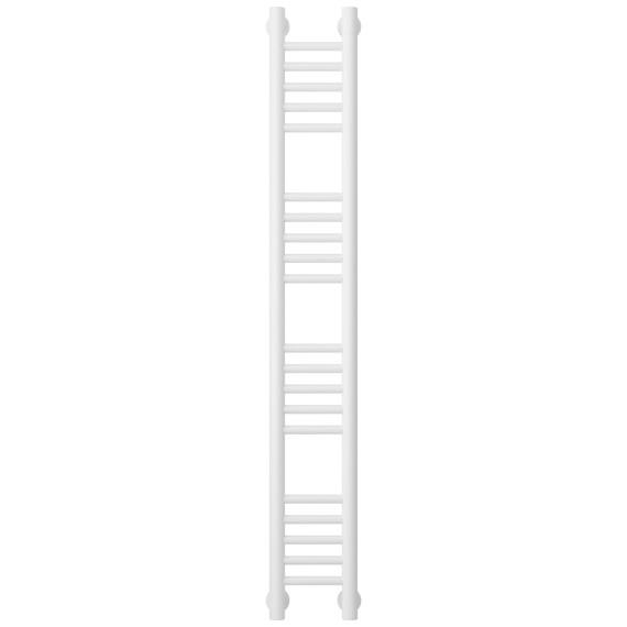 Полотенцесушитель водяной Сунержа Богема+ П20 150x1260 мм (прямая перемычка) 30-0220-1215, белый матовый - фото 2
