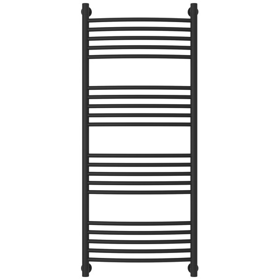 Полотенцесушитель водяной Сунержа Богема+ П20 500x1260 мм (выгнутая перемычка) 15-0221-1250, тёмный титан муар - фото 2