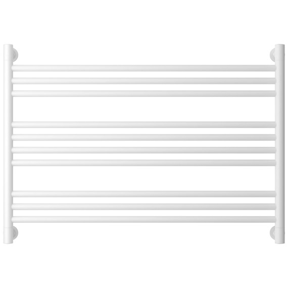 Полотенцесушитель водяной Сунержа Богема L П10 900x660 мм 30-0202-6090, белый матовый - фото 2