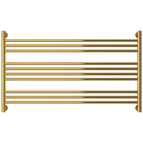 Полотенцесушитель водяной Сунержа Богема L П10 1100x660 мм 03-0202-6011, золото - фото 2