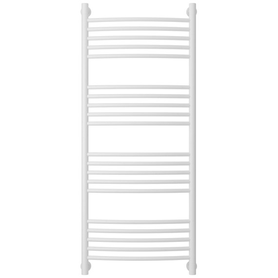 Полотенцесушитель водяной Сунержа Богема+ П20 500x1260 мм (выгнутая перемычка) 30-0221-1250, белый матовый - фото 2