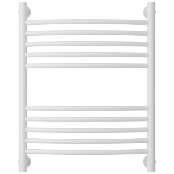 Полотенцесушитель водяной Сунержа Богема+ П10 500x660 мм (выгнутая перемычка) 30-0221-6050, белый матовый - фото 2