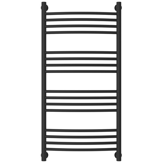 Полотенцесушитель водяной Сунержа Богема+ П16 500x1060 мм (выгнутая перемычка) 15-0221-1050, тёмный титан муар - фото 2