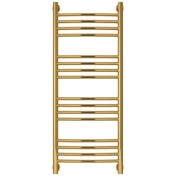 Полотенцесушитель водяной Сунержа Богема+ П16 400x1060 мм (выгнутая перемычка) 03-0221-1040, золото - фото 2