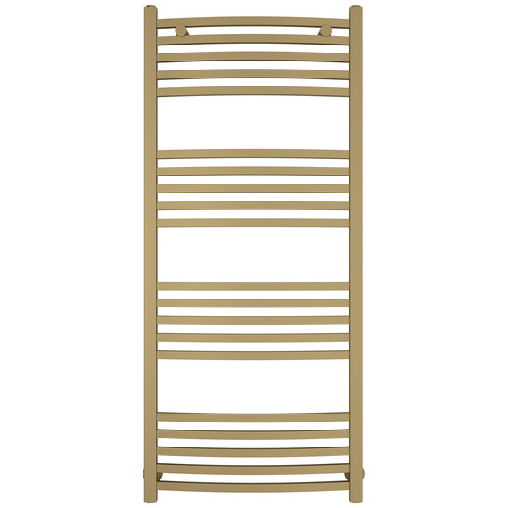 Полотенцесушитель водяной Сунержа Аркус П20 500x1200 мм 032-0251-1250, золото матовое - фото 2