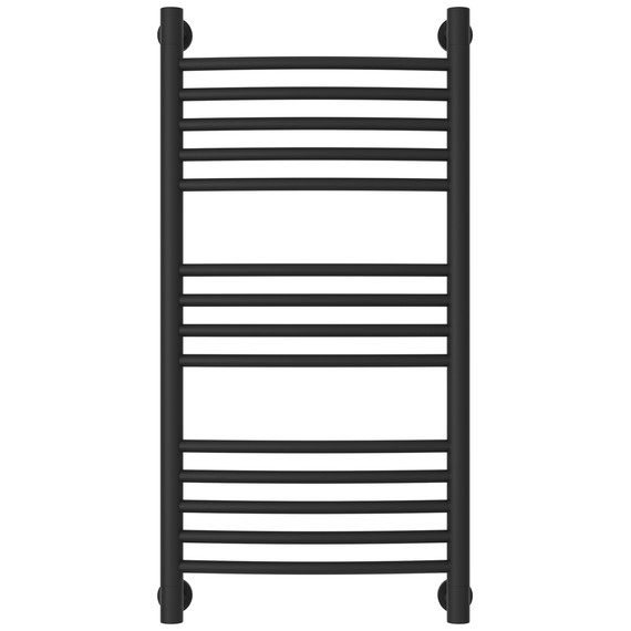 Полотенцесушитель водяной Сунержа Богема+ П14 400x860 мм (выгнутая перемычка) 15-0221-8040, тёмный титан муар - фото 2