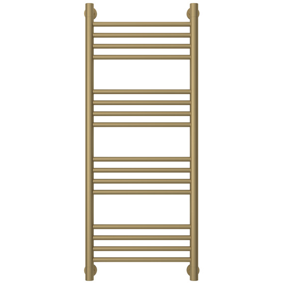 Полотенцесушитель водяной Сунержа Богема+ П16 400x1060 мм (прямая перемычка) 032-0220-1040, золото матовое - фото 2