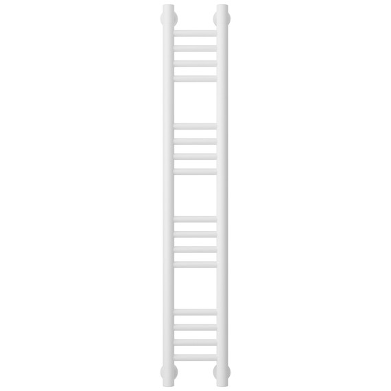 Полотенцесушитель водяной Сунержа Богема+ П16 150x1060 мм (прямая перемычка) 30-0220-1015, белый матовый - фото 2