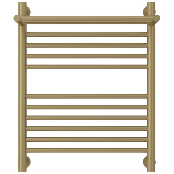 Полотенцесушитель водяной Сунержа Богема+ с полкой П11 500x660 мм 032-0223-6050, золото матовое - фото 2