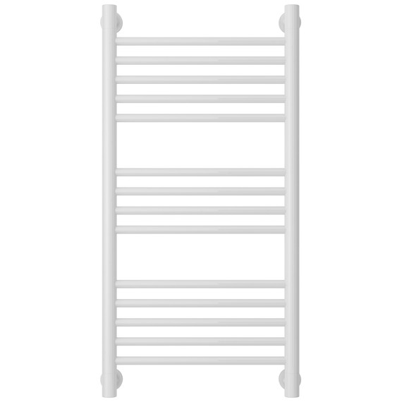 Полотенцесушитель водяной Сунержа Богема+ П14 400x860 мм (прямая перемычка) 12-0220-8040, белый - фото 2