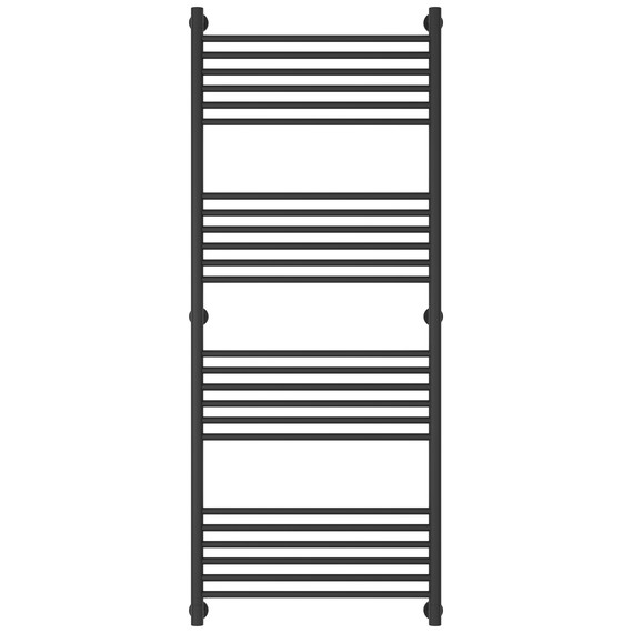 Полотенцесушитель водяной Сунержа Богема+ П24 600x1560 мм (прямая перемычка) 15-0220-1560, тёмный титан муар - фото 2