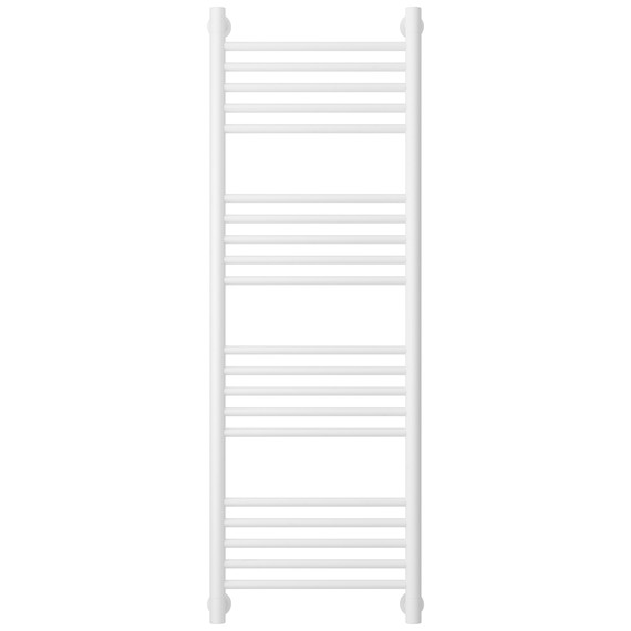Полотенцесушитель водяной Сунержа Богема+ П20 400x1260 мм (прямая перемычка) 30-0220-1240, белый матовый - фото 2