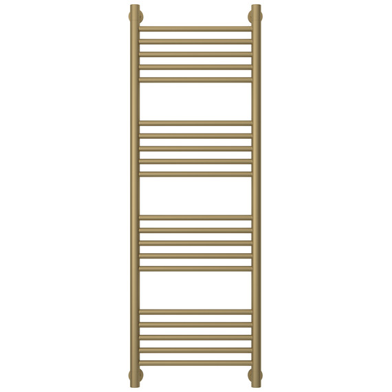 Полотенцесушитель водяной Сунержа Богема+ П20 400x1260 мм (прямая перемычка) 032-0220-1240, золото матовое - фото 2