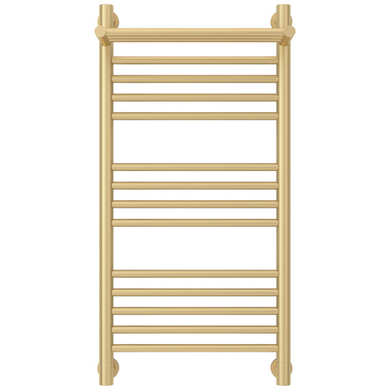 Полотенцесушитель водяной Сунержа Богема+ с полкой П14 400x860 мм 022-0223-8040, шампань матовый - фото 2