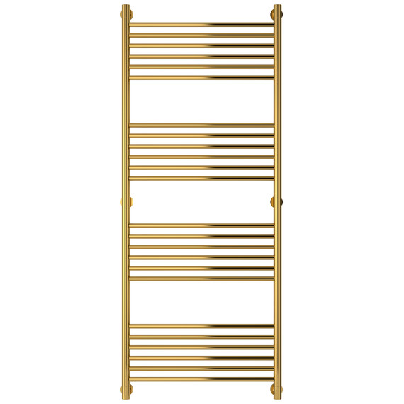 Полотенцесушитель водяной Сунержа Богема+ П24 600x1560 мм (прямая перемычка) 03-0220-1560, золото - фото 2