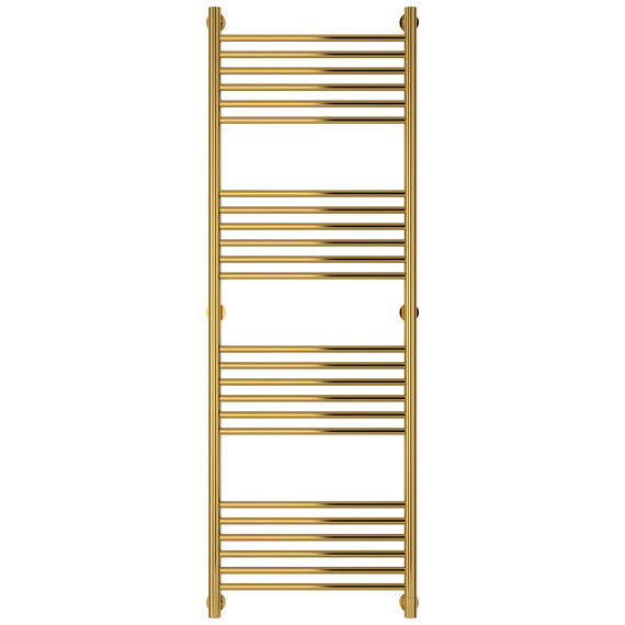 Полотенцесушитель водяной Сунержа Богема+ П24 500x1560 мм (прямая перемычка) 03-0220-1550, золото - фото 2