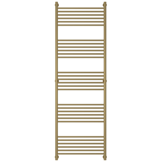 Полотенцесушитель водяной Сунержа Богема+ П30 600x1960 мм (прямая перемычка) 032-0220-1960, золото матовое - фото 2