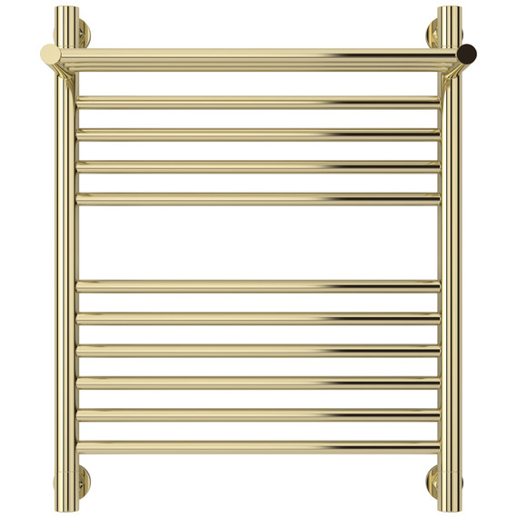 Полотенцесушитель водяной Сунержа Богема+ с полкой П11 500x660 мм 020-0223-6050, шампань - фото 2