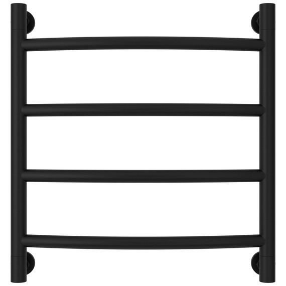 Полотенцесушитель водяной Сунержа Галант+ П4 500x560 мм 31-0200-5050, чёрный матовый - фото 2