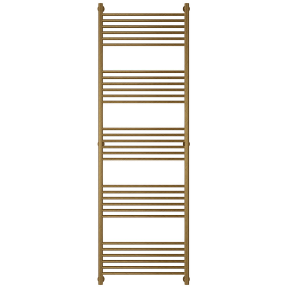 Полотенцесушитель водяной Сунержа Богема+ П30 600x1960 мм (прямая перемычка) 05-0220-1960, состаренная бронза - фото 2