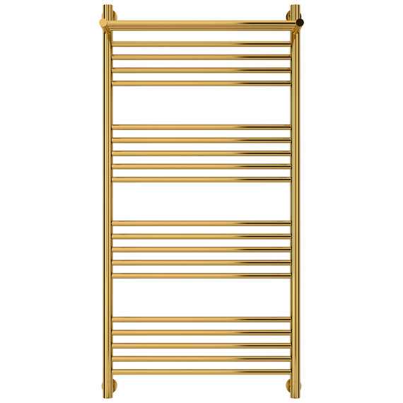 Полотенцесушитель водяной Сунержа Богема+ с полкой П20 600x1260 мм 03-0223-1260, золото - фото 2