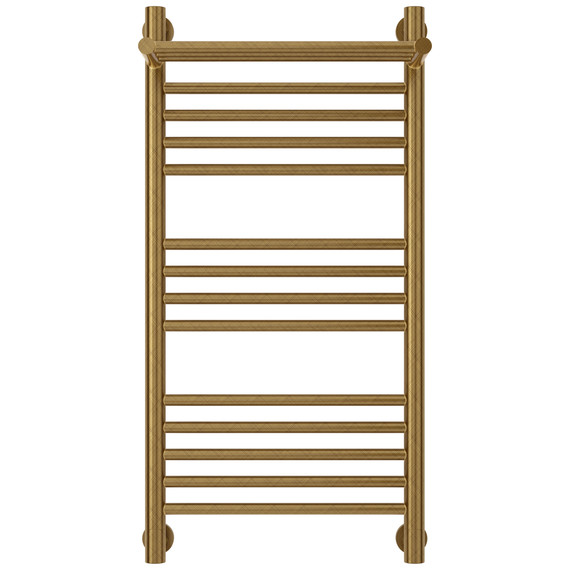 Полотенцесушитель водяной Сунержа Богема+ с полкой П14 400x860 мм 05-0223-8040, состаренная бронза - фото 2