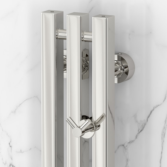 Полотенцесушитель водяной Сунержа Вердикт PRO П3 100x1200 мм 00-0459-1210, хром - фото 3