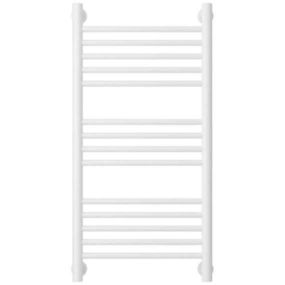 Полотенцесушитель водяной Сунержа Богема+ П14 400x860 мм (прямая перемычка) 30-0220-8040, белый матовый - фото 2
