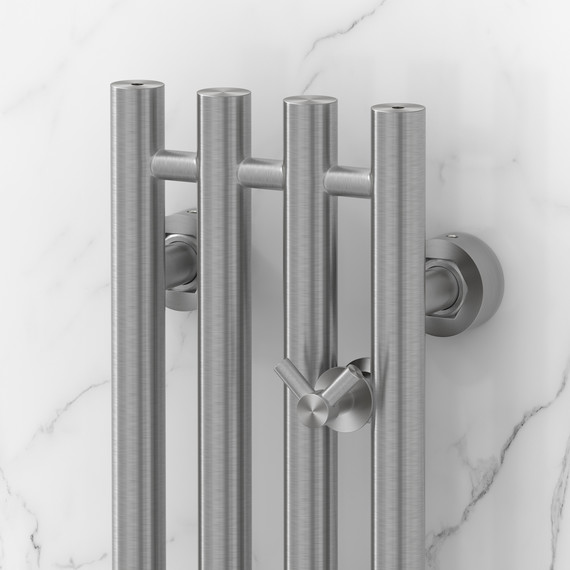 Полотенцесушитель водяной Сунержа Кантата PRO П4 150x1200 мм 071-0446-1215, сатин - фото 3